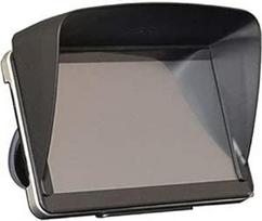 Riloer Universelle 7-Zoll-GPS-Navigacija Sonnenschutz, Satellitennavigationsbildschirmschutzrahmen, Anti-Reflexion, Sonnenschutzrahmen, Sonnenvisor-Anti-Blend-Schutz, ABS-Anti-Blendreflexionsblocker