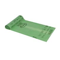 Kompostuojami šiukšlių maišai BioBag 80L (20 vnt. ritinėlyje) 17mkr. 82x125cm žali