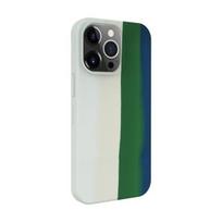 Evelatus silikoninis dėklas Apple iPhone 14 Pro Max Įvairiaspalvis Žalias