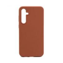 Connect silikoninis dėklas Samsung Galaxy S23 FE Magnetic Soft Touch Rudas