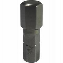 Bit imbusas H8 8x25mm, 1/4'', plienas S2, Richmann