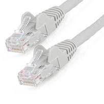 StarTech.com 10m CAT6 Ethernet Cable - LSZH (Low Smoke Zero Halogen) - 10 Gigabit 250Mhz 100W PoE RJ45 10GbE UTP Network Patch Cord, Snagless with Strain Relief - Grey, CAT 6, ETL Verified, 24AWG