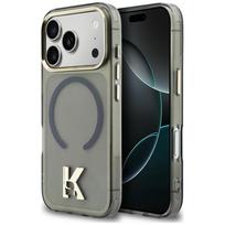 Karl Lagerfeld IML K Head Logo MagSafe Case for iPhone 17 Pro Max, Black