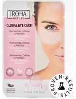 Iroha paakių pleistrai su kofeinu, peptidais, niacinamidu Iroha Global Eye Care 2vnt