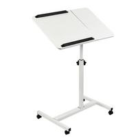 Maclean mobile desk/laptop stand, white, height, TBLMCLMC_121_W