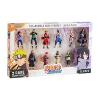 NARUTO SHIPPUDEN FIGURES -12 PACK DELUXE EDITION, FIHPKWNSH2080B