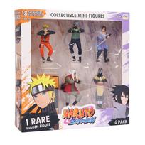 NARUTO SHIPPUDEN FIGURES - 6 PACK DELUXE EDITION, FIHPKWNSH2060B