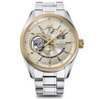 Orient Star Automatic Modern Skeleton Made in with Open Champagne Gold RK-AV0124G Men's Watch, Design, Mechanical, Japan, 2-Year Manufacturer's