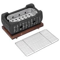 Japoniškas kepsninės grilis Mini buitinis aliuminio lydinio anglies kepsninės krosnelė Kepimo priedai Kepsninės krosnelė Nešiojama BBQ kepsninė