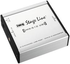 DMX USB valdyklis Stageline DMX-510