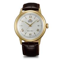 Orient Bambino SAC00007W0 Automatinis Mechaninis 40,5 mm Baltas Ciferblatas Odinė Apyrankė Vyriškas Laikrodis
