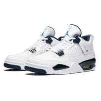 Air Jordan 4 Retro LS Legend Blue Columbia AJ4 2015 VNDS 314254-107 EU 44