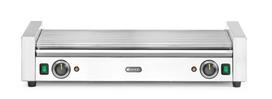 Dešrelių kepimo grilis XL – 2 zonų, HENDI, Sidabro, 220-240V/2000W, 732x590x(H)168mm