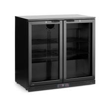Dviejų durų baro šaldytuvas, Arktic, 158L, Juodas, 220-240V/160W, 900x530x(H)870mm