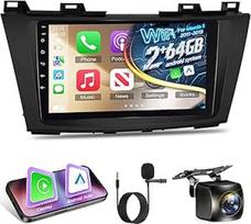 "Android" automobilinis radijas "Mazda 5" 2011-2013 m. su belaidžiu "Carplay" ir "Android Car", 9 colių HD jutiklinio ekrano automobilinis radijas su GPS/WiFi/Bluetooth/EQ/FM RDS