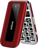 "artfone F20 Red" - senjorų mobilusis telefonas Sulankstomas mobilusis telefonas be sutarties, 2G GSM mobilusis telefonas senjorams, dviejų SIM kortelių didelių mygtukų mobilusis telefonas, 2,4 colio spalvotas ekranas, SOS pagalbos iškvietimo mygtukas