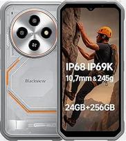 "Blackview Fort 2 AI" lengvas lauko išmanusis telefonas, dirbtinio intelekto nuotraukų redaktorius, 24GB + 256GB, 10,7 mm itin plonas, 16 MP + 13 MP, 6,56 colių HD+, IP68 IP69K, tvirtas mobilusis telefonas be sutarties, "Android" 15 Dual SIM