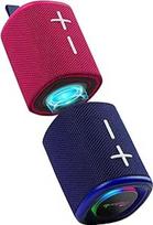 "Bluetooth Lautsprecher mit Licht", Magnetinis "Bluetooth 5.3" muzikinis priedėlis 2-in-1, 20W Dual Lautsprecher, 24 Std Akku, IPX6 apsauga, TWS Paarung, AUX, TF kortelė, tinkamas naudoti lauke/šventėse/reisuose