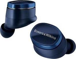 "Bowers & Wilkins Pi8" kabeliuose esantys "Bluetooth", AptX, dėklas su belaidžiu garso sujungimu, aktyvus triukšmo slopinimas - Midnight Blue