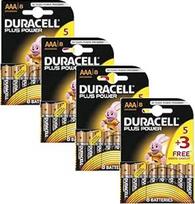 "Duracell Plus Power MN2400" šarminės AAA baterijos - 32 pakuotės