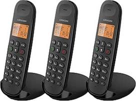 "Logicom ILOA 350" belaidis fiksuotojo ryšio telefonas be atsakiklio - trio - analoginiai ir DECT telefonai - juodas