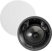 "POLK AUDIO 80 F/X RT" lubose įmontuotas erdvinis garsiakalbis su dviem aukštų dažnių garsiakalbiais ir 8 colių garsiakalbiais