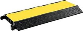 "vidaXL" kabelių apsaugos rampų 3 kanalų gumos 93 cm kanalo vielos kelio dangtelis