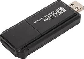 "WiFi 6E" USB tinklo adapteris 3000Mbps 2.4G 5G 6G trijuose dažniuose belaidis Gigabitinis WiFi kortelė "Windows 10 11" staliniam kompiuteriui