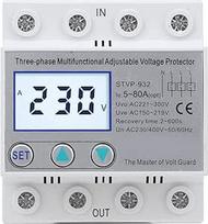 230 V/400 V kintamosios srovės reguliuojamos įtampos apsauga STVP-932 3 fazių LCD daugiafunkcinė savaiminio atstatymo apsauga nuo viršįtampių (80 A)