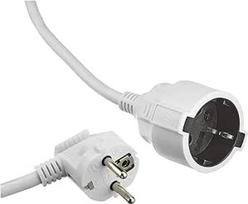 4M baltas ilgintuvas H05VV-F 3G1.5mm² 3680W 250V 16A, skirtas namams ir biurui