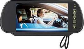 7 colių automobilio galinio vaizdo veidrodžio ekranas, 800 x 480 HD LED parkavimo pagalbos ekrano monitorius, skirtas VCD/DVD/GPS/automobilio atbulinės eigos kamerai, priekinei kamerai