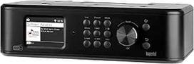 IMPERIAL DABMAN i460 - internetinis radijas/DAB+ (srautinio perdavimo paslaugos, galima montuoti ant sienos ir po ja, "Bluetooth" siuntimas/priėmimas, įrašymas per USB, viešbučio režimas) - juodas