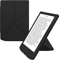 kwmobile dėklas, suderinamas su Pocketbook Verse/Verse Lite/Verse Pro/Color/Vivlio Light/Light HD Case - Dirbtinės odos dėklas - apsauginis elektroninės skaityklės dėklas - viršelis juodas