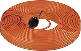 Prailginimo kabelis lauko elektros kabelis lauko vieno kištukinio lizdo maitinimo kabelis lauko Schuko IP20 kabelio tipas: H05VV-F srovė: 10 A maks. apkrova: 2000 W (30 M)
