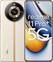realme 11 Pro+ 5G 12 + 512GB išmanusis telefonas, 200 MP OIS "SuperZoom" kamera, 120 Hz išlenktas "Vision" ekranas, 5000 mAh talpos akumuliatorius, 100 W "SuperVOOC" įkrovimas, saulėlydžio smėlio spalvos