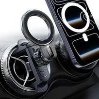 YOSH "Mercedes" mobiliojo telefono laikiklis "Magsafe", magnetinis mobiliojo telefono laikiklis "Mercedes" automobiliui, skirtas A/B/C/V klasei, patobulintas spyruoklinis spaustukas apvaliam ventiliacijos automobilio mobiliojo telefono laikikliui, greitas