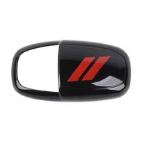 Automobilio pavarų perjungimo skydelio dangtelis Pavarų svirties apsauginis lipdukas Dodge Charger, Dodge Challenger 2015 m. ir naujesniems modeliams, Durango 2018 m. ir naujesniems modeliams ABS priedai raudona
