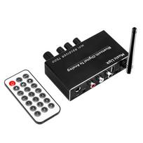 T500 DAC Bluetooth 5.4 Garso Imtuvas Skaitmeninis į Analoginį Keitiklis 3.5mm AUX RCA Koaksialinis USB USB atmintinė Karaoke Stereo Belaidis Adapteris