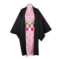 Demon Slayer Kimetsu No Yaiba Kamado Nezuko kimono Cosplay kostiumas S
