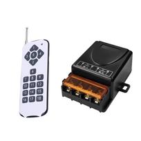 433 MHz RF belaidis universalus nuotolinio valdymo jungiklis DC 12V 24V 72V 30 amperų relė 1000 metrų nuotolinis ON OFF buitinė technika siurbliui lempai ventiliatoriui DIY sidabro žalia spalva
