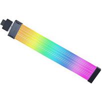 Lian Li Strimer Wireless 12V-2x6 Cable Extension, RGB, 340mm, White PW16-121W