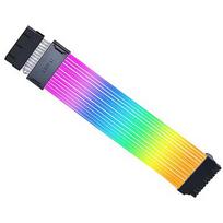 Lian Li Strimer Wireless ATX 24-pin Cable Extension, RGB, 260mm, White PW24-1W