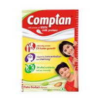 Complan Nutrition Drink Powder for Children Pista Badam Flavour 500 g Carton High Protein Growth Support