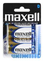 Baterijos Maxell D / LR20, šarminės, 1.5 V, 2 vnt., ELEMAX774410