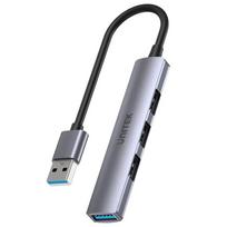 UNITEK ŠAKOTUVAS USB-A 1XUSB-A 5GBPS, 3XUSB-A 2.0, USHUNIH1208A