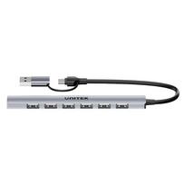 Unitek H1209AGY01 USB-A 5Gbps 7in1 USB hub, USHUNIH1209AGY01