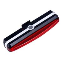 Dviračio galinis žibintas įkraunamas USB, 6 režimai, reguliuojamas, itin ryškus, MTB, plento balta