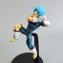 Anime DBZ Super Goku Vegeta Mėlyni Plaukai Figūrėlė PVC Žaislai Vaikų Kolekcija Dovana