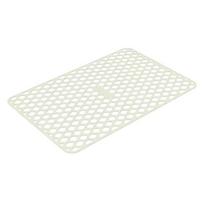 Silikoniniai šaldytuvo lentynų įklotai virtuvės spintelėms, stalčiams, vandeniui atsparūs, neslystantys šaldytuvo lentynų apsaugai, dydis 44,5 x 29,5 cm smėlis