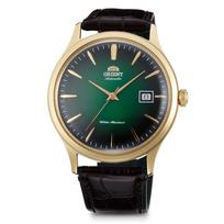 Orient Bambino Automatinis su japonišku žaliu ciferblatu, Mechaninis, Gamintojo garantija, SAC08002F0, Vyriškas,